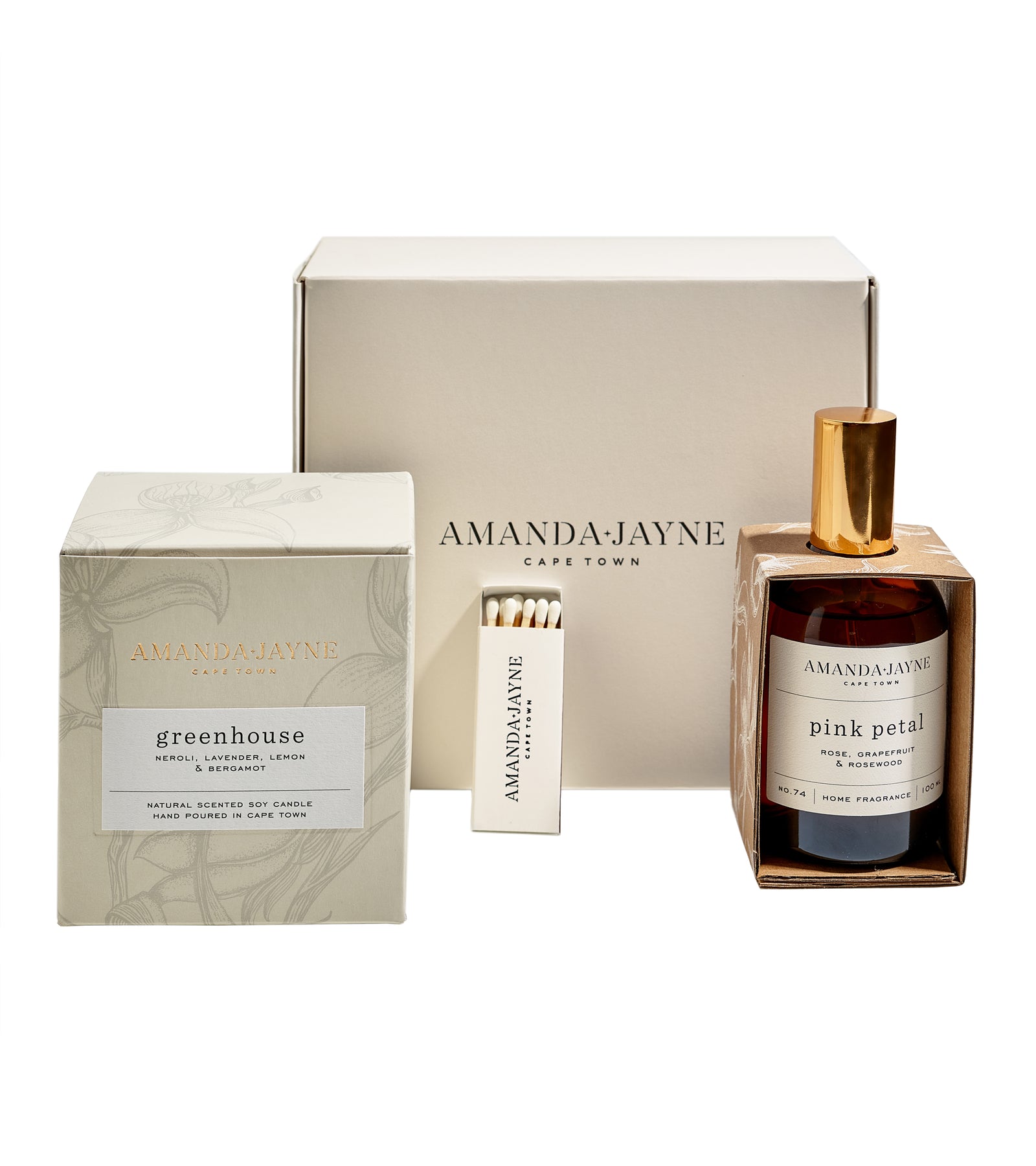 Glass Home Fragrance Set – AMANDA-JAYNE CANDLES SA